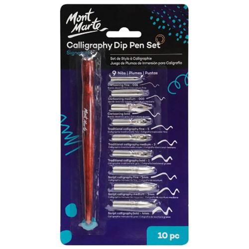 Calligraphy Dip pen set 10pc